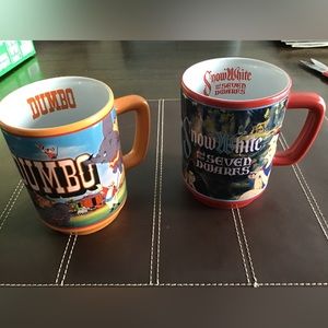 Two Disney Store Mugs